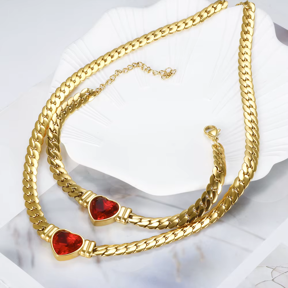 Ensemble de bijoux de luxe pour femmes