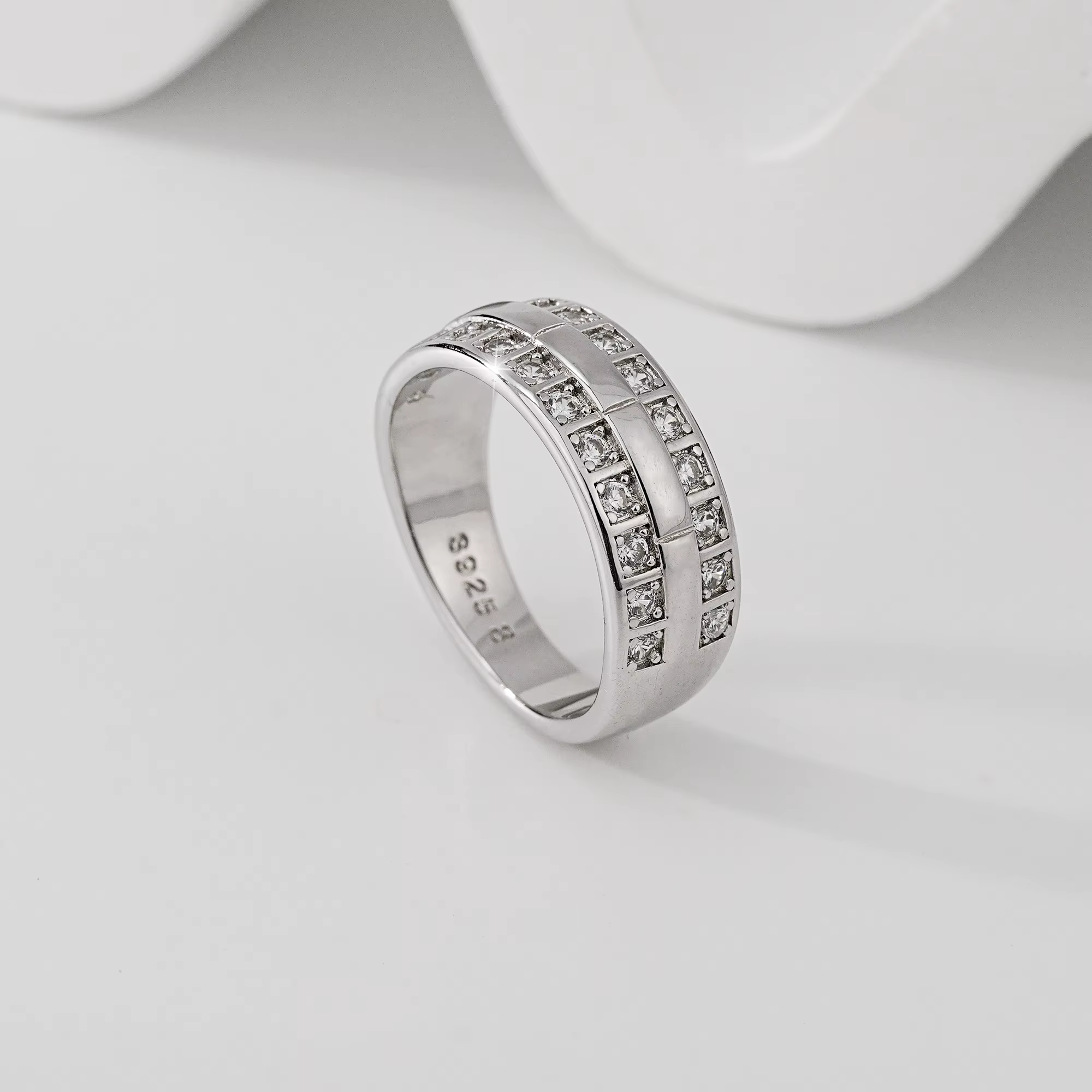 Bague en argent sterling 925 pour homme et femme