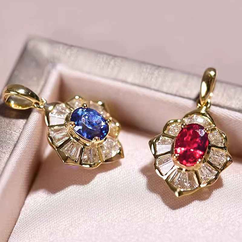 Huitan – collier à pendentif esthétique pour fiançailles