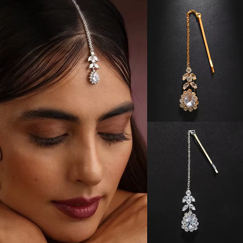 Chaîne de front indienne de mode pour mariée