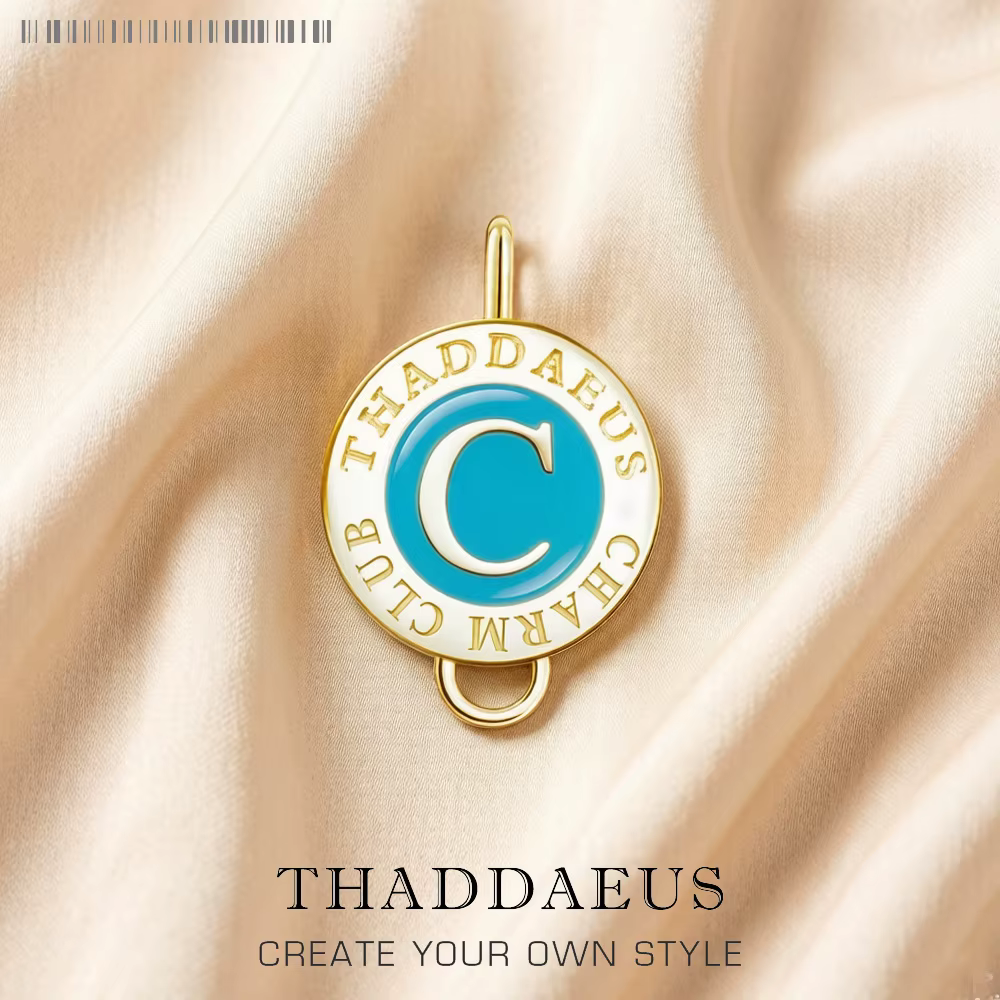Pendentif porte-monnaie plaqué or, bijoux fins de marque, style européen, véritable argent sterling 925, cadeau vintage pour femmes et hommes