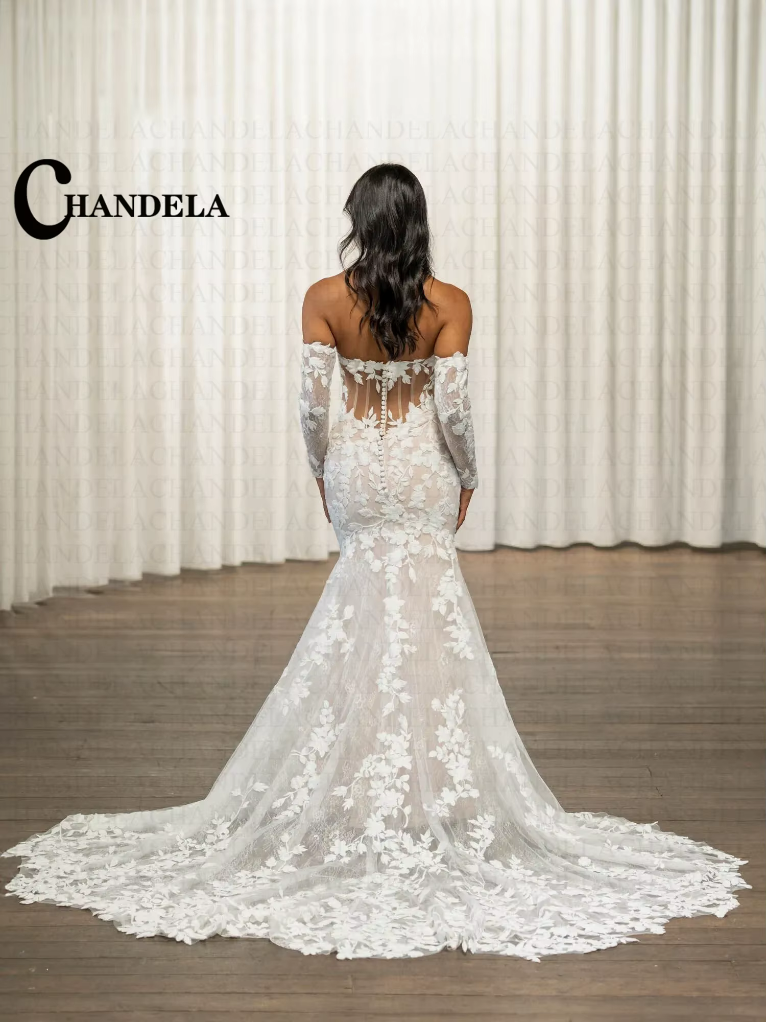 Robe de Mariée Sirène Glamour