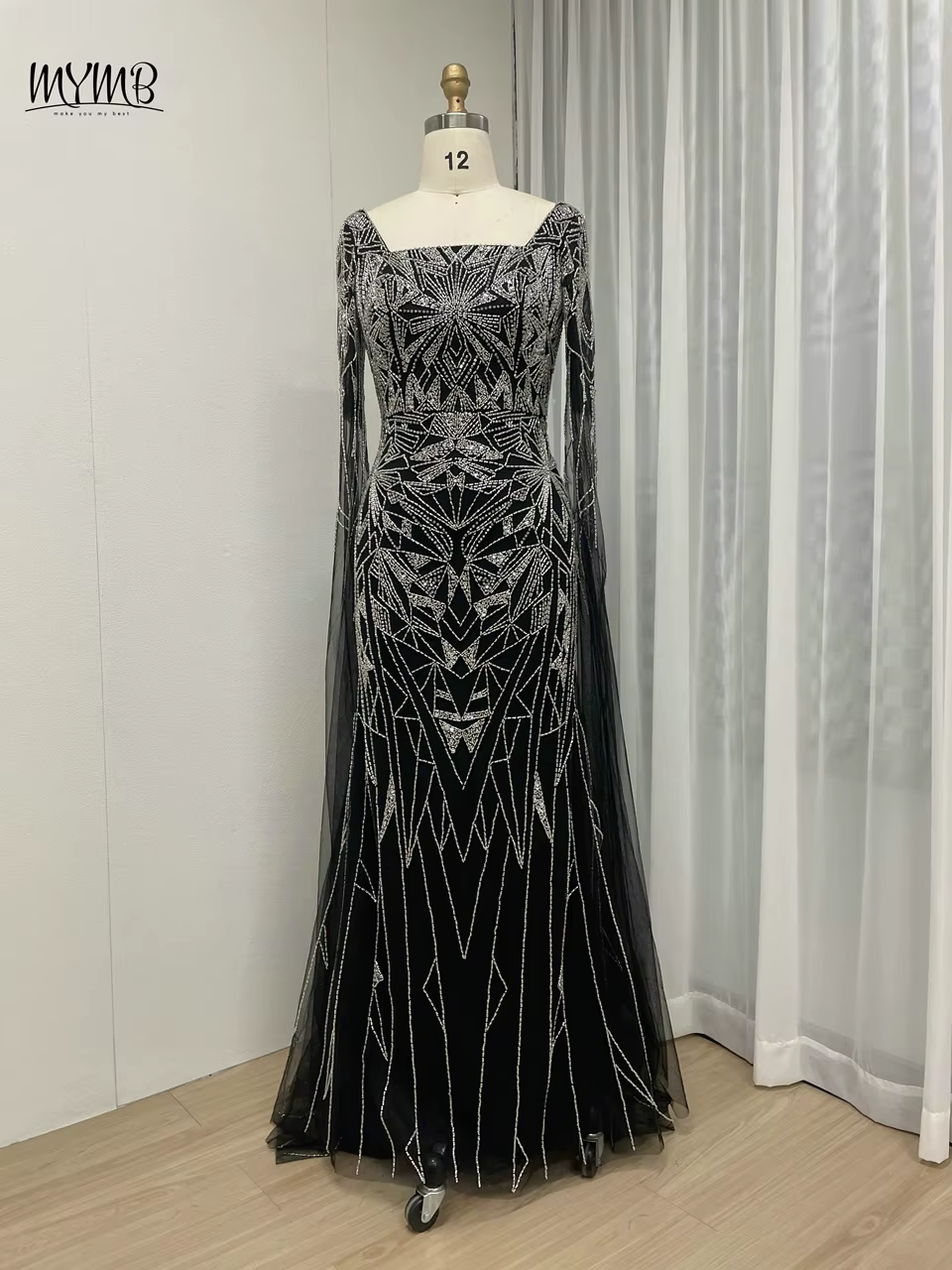 Robes d'invité de mariage perlées pour événements spéciaux