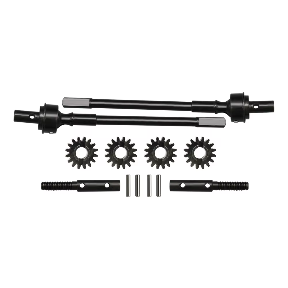 BDXRC SCX10 II – axe de portail en métal et aluminium
