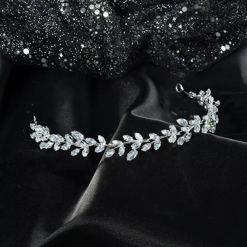 Bandeaux de mariée de luxe pour mariage
