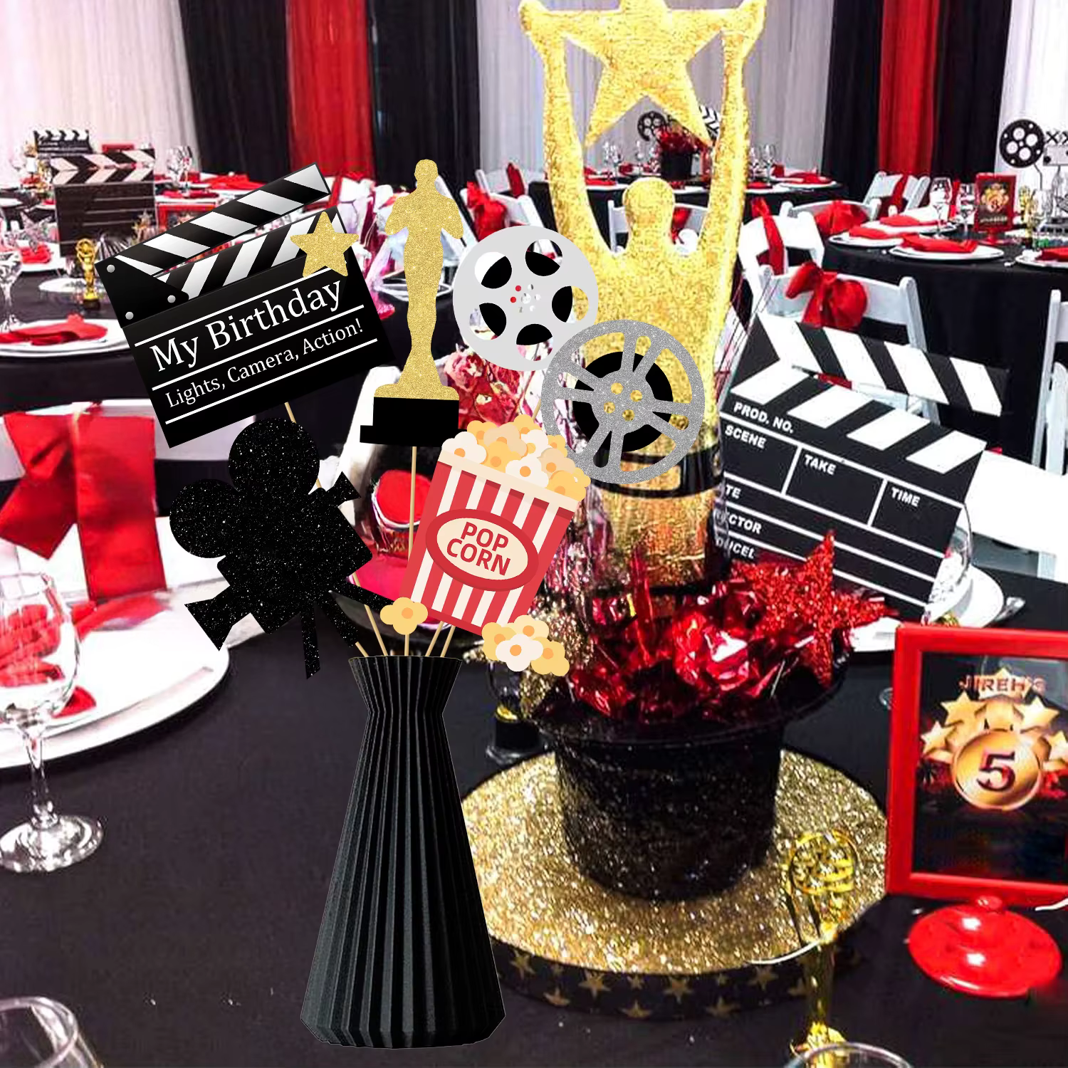 Accessoires Photo créatifs sur le thème du film Oscar