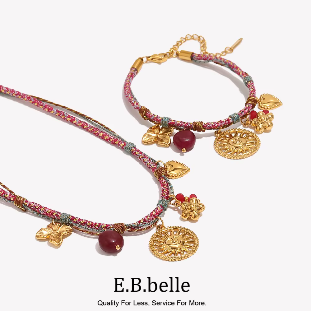 E.B.belle – pendentif Expression du soleil