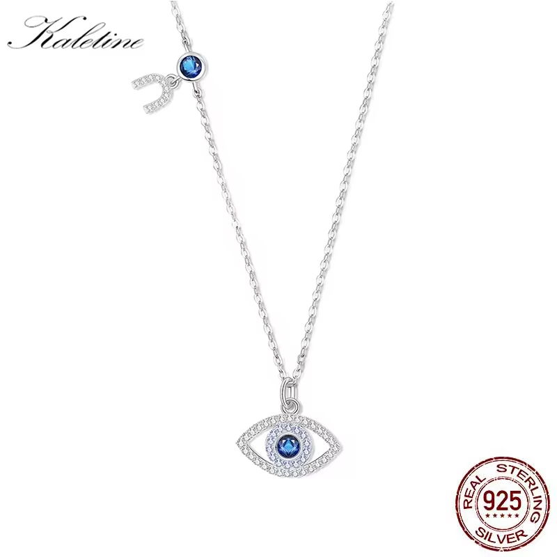 Collier pendentif KALETINE Evil Eye en argent sterling 925
