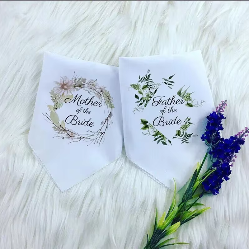Mouchoir pour fête de mariage