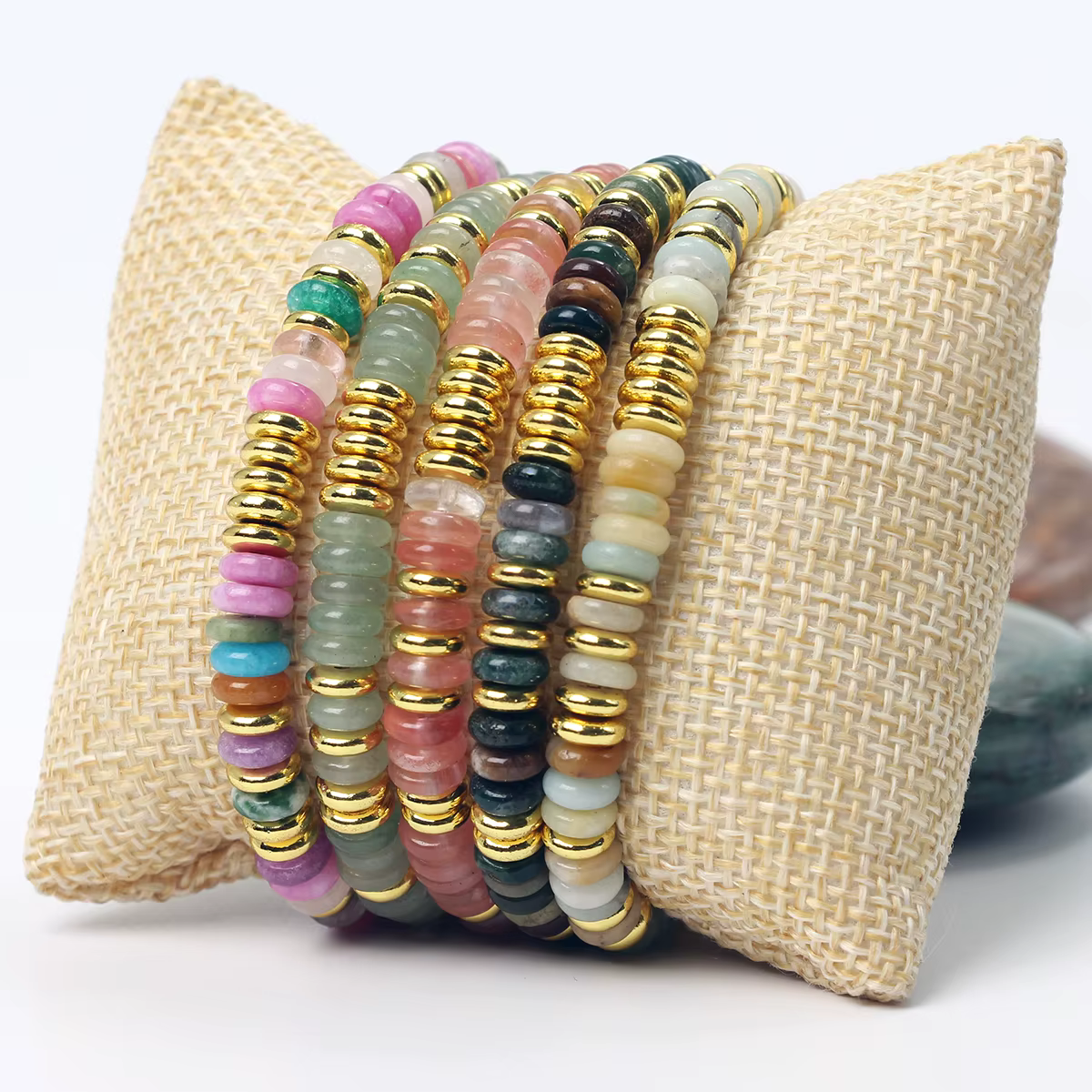 Bracelet de perles en pierre naturelle pour femmes