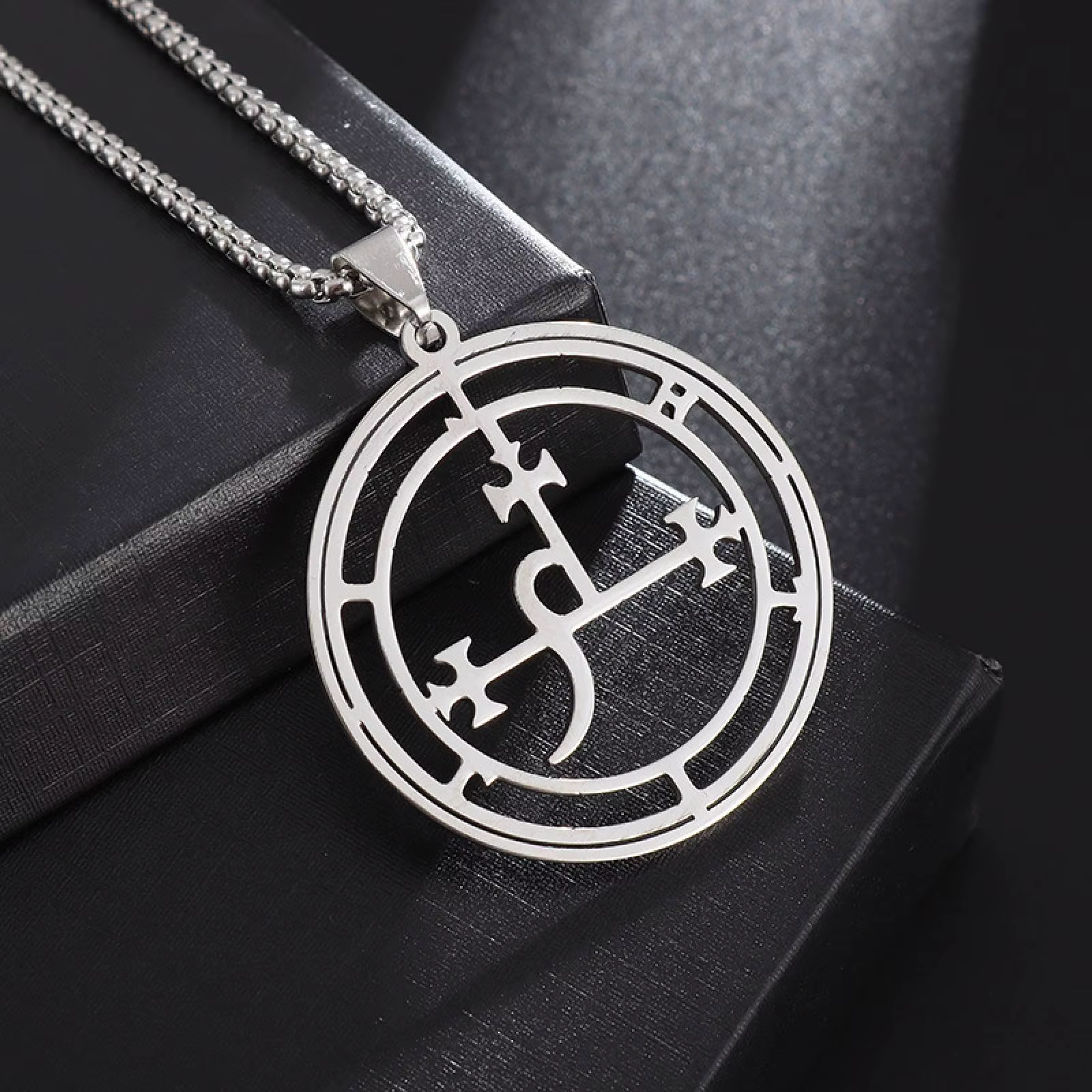 Collier pendentif Sigil of Lilith pour femmes et hommes