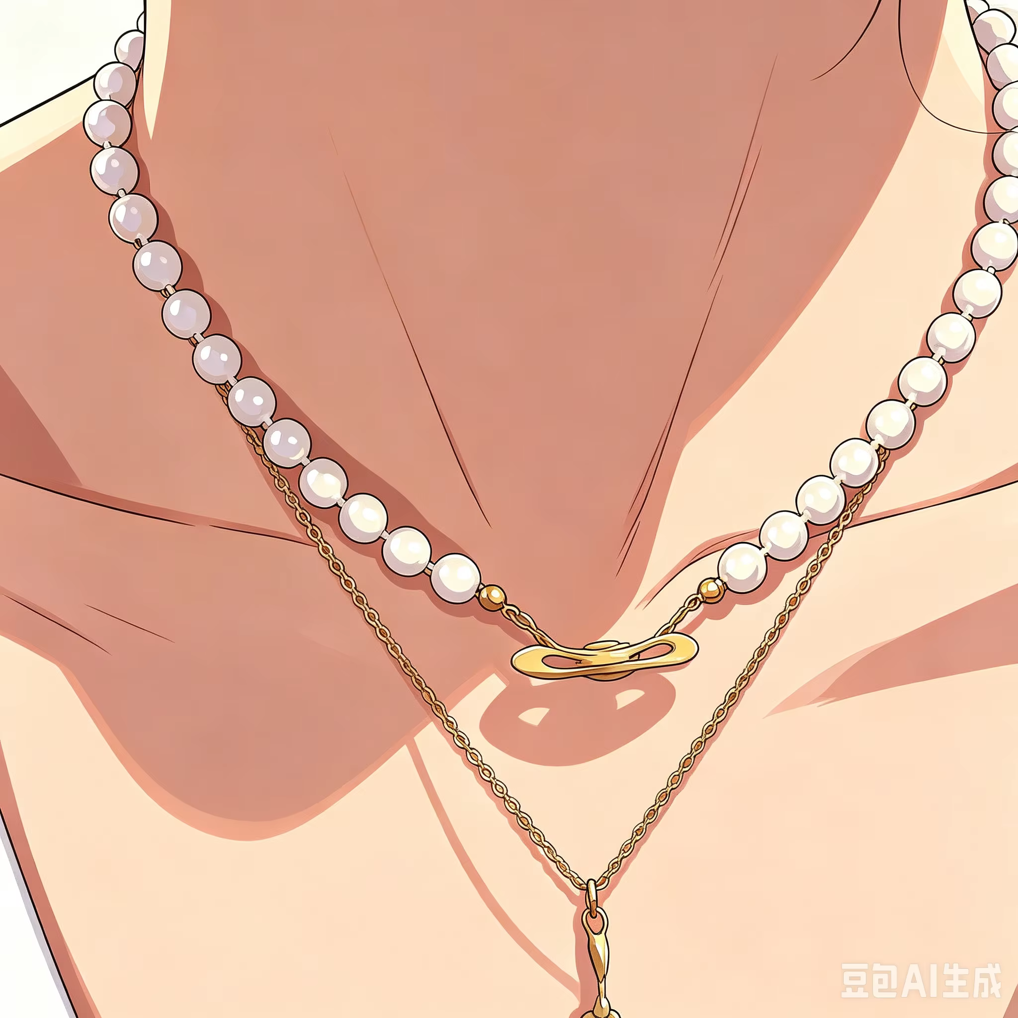 NANA VIVI Ensemble de colliers de luxe haut de gamme
