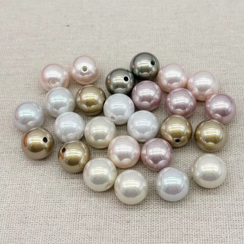 Nouvelle arrivee! Perles rondes d'imitation de 16mm, 200 pièces, pour Bracelet/boucles d'oreilles/collier faits à la main, pièces de bricolage, résultats de bijoux