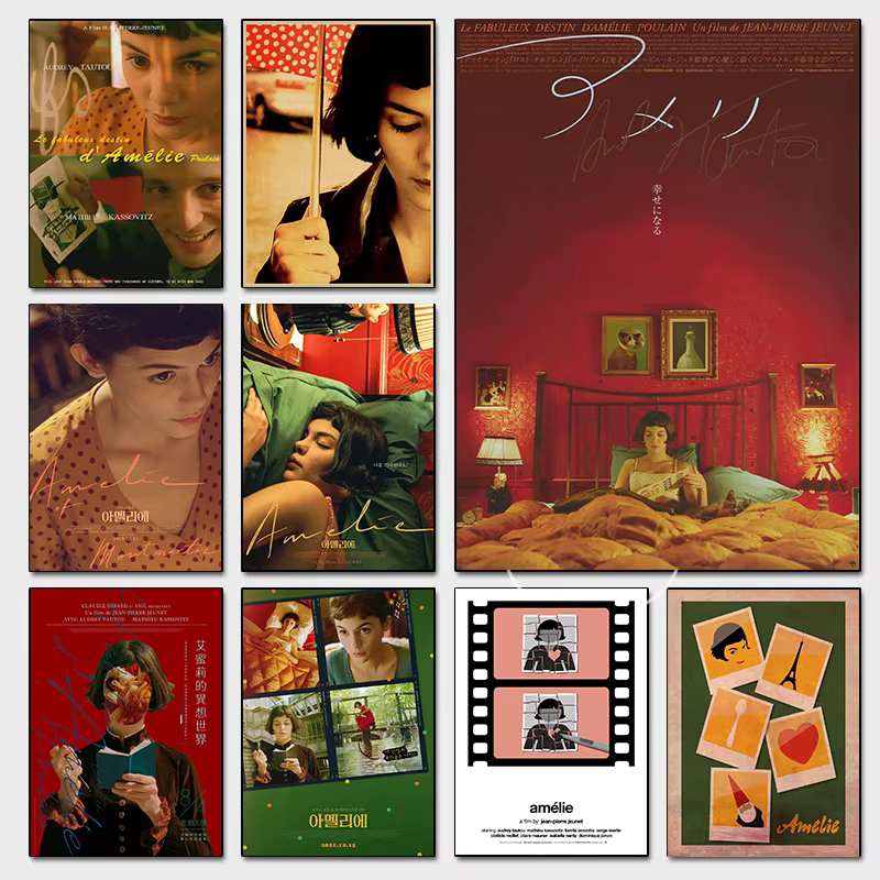 Affiche de Film Romantique Français