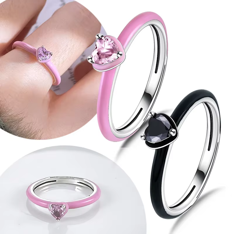 Bagues en argent 925 pour la saint-valentin