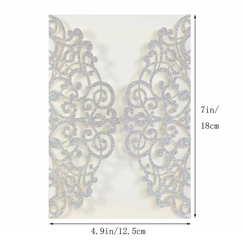 Étiquettes de cartes d'invitation de mariage