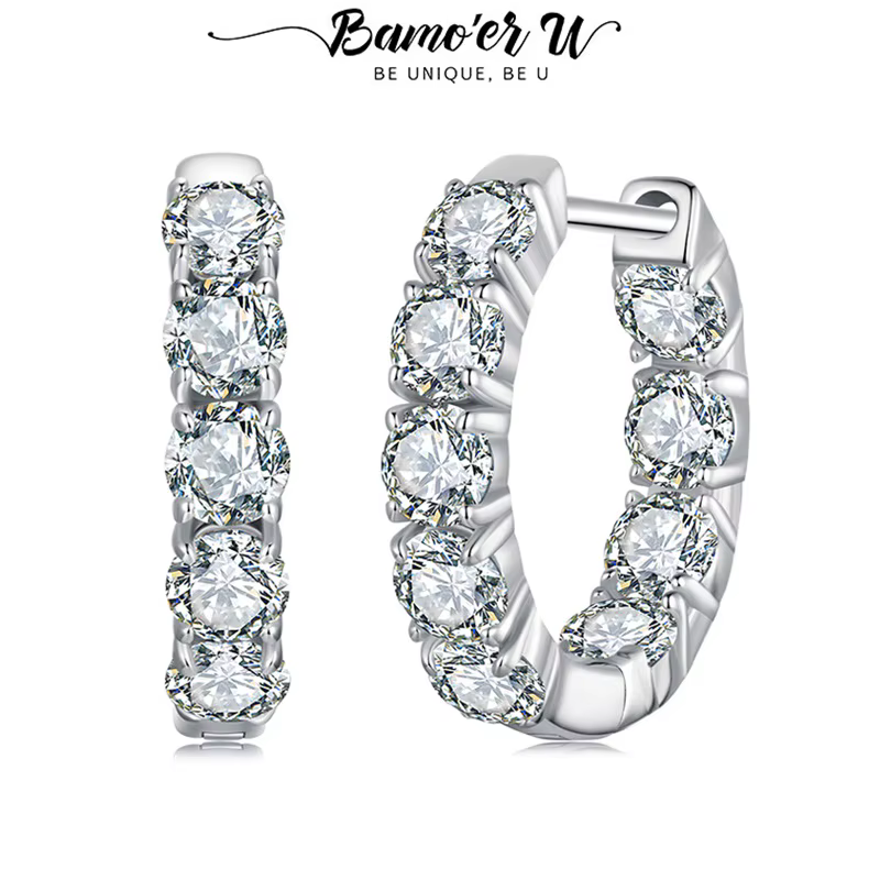 Bamoer – boucles d'oreilles en argent Sterling 925 pour femmes