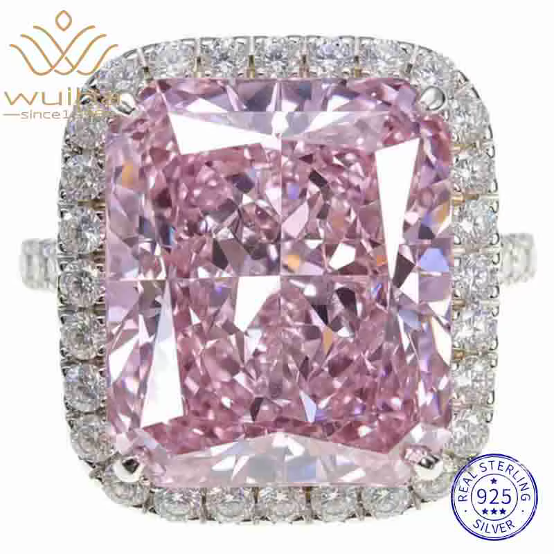 WUIHA – bague Cocktail Vintage en argent Sterling 100% 925