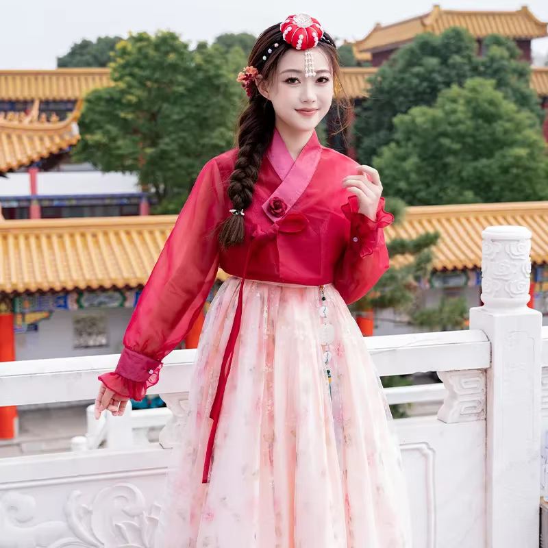 Robe Hanbok coréenne pour femmes