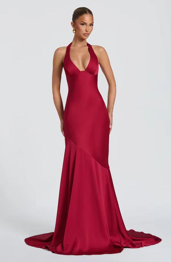 Robe de mariée sirène personnalisée en satin
