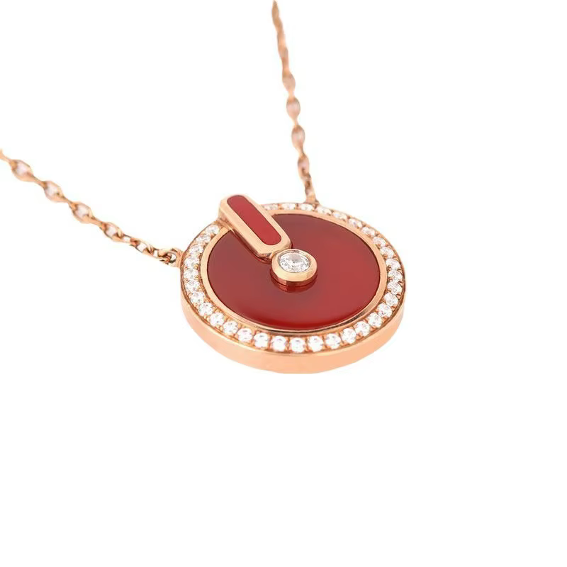 Collier en émail avec Signature supérieure originale pour femmes