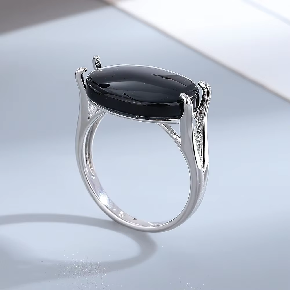Bague plaquée argent pour femmes