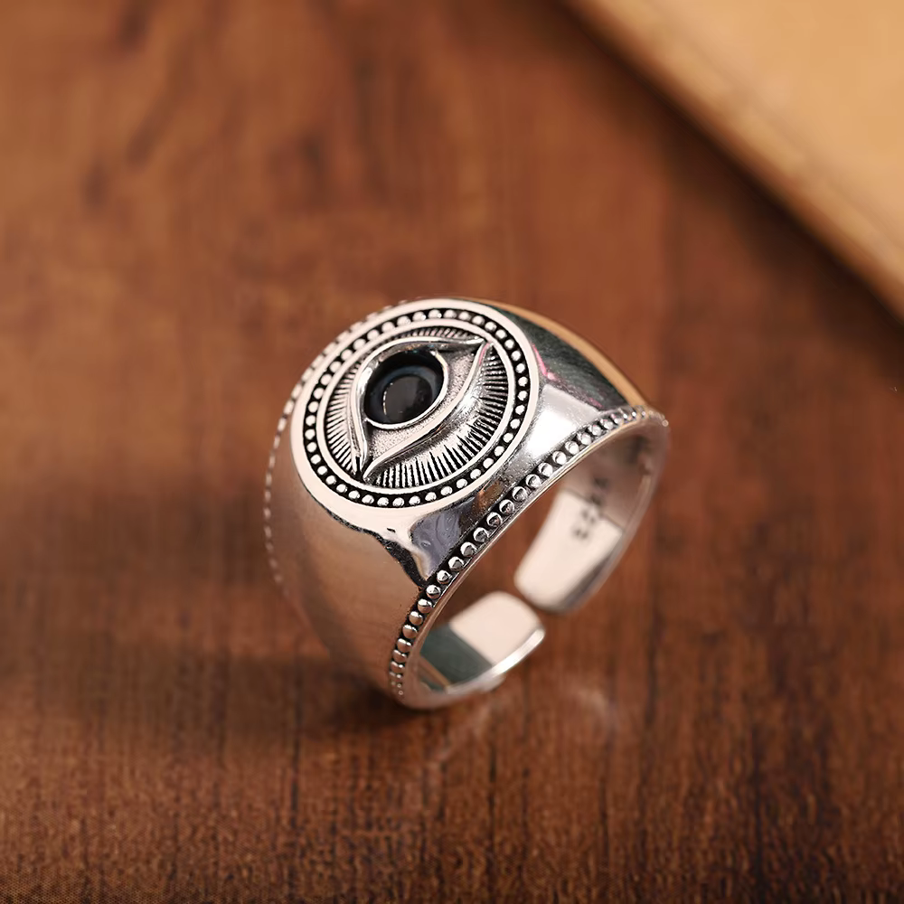 Bague en argent sterling 925 réglable