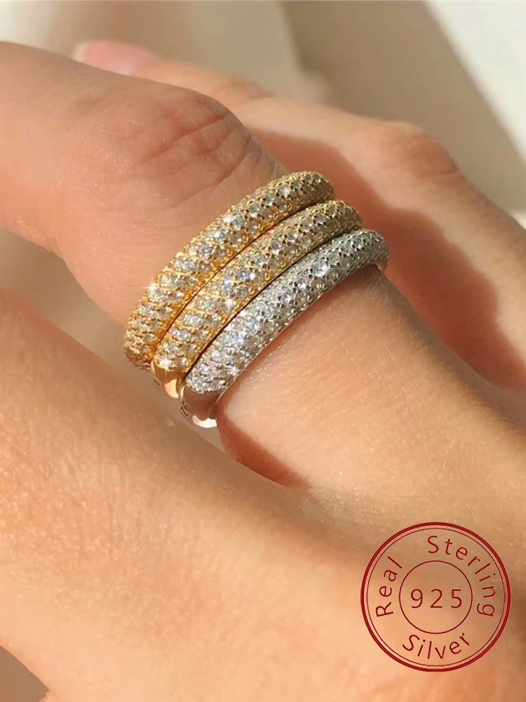 Bague en argent Sterling 925 pour femmes