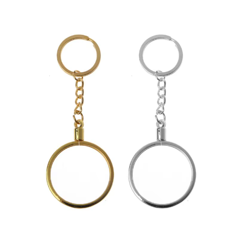 Porte-clés commémoratif 40mm/1.57 ", médaillon ou puce de Collection, pendentif de pièce Souvenir, bijoux à la mode