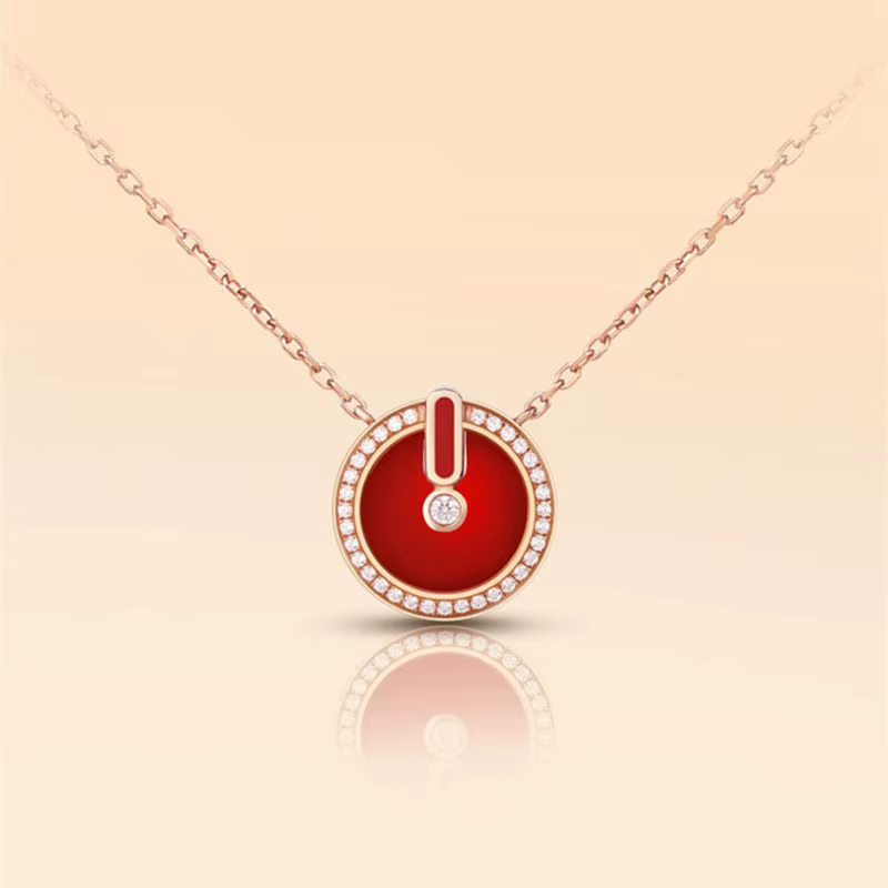 Collier en émail avec Signature supérieure originale pour femmes