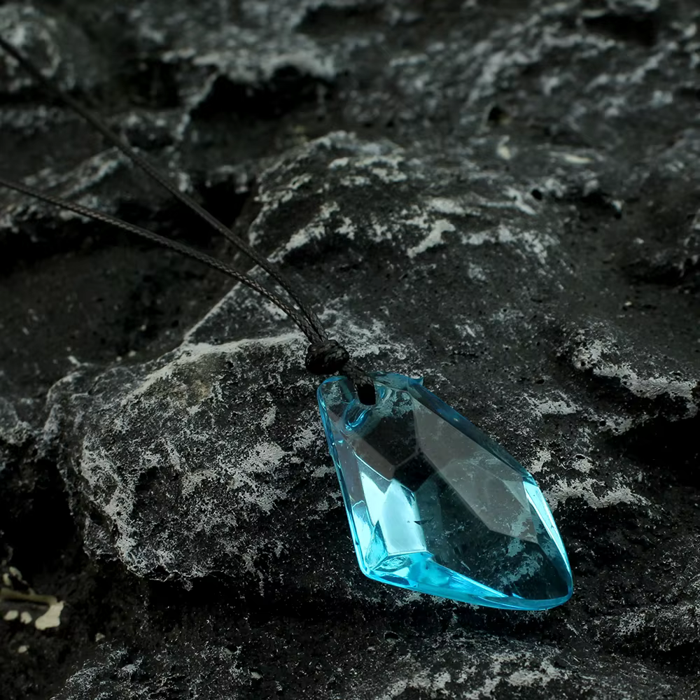 Collier Série TV H2O avec Pendentif Pierre de Lune