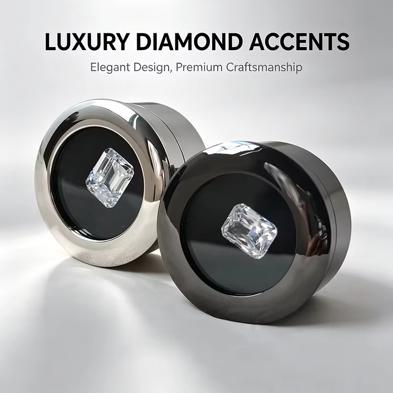 Boîte de rangement pour bijoux en acier inoxydable