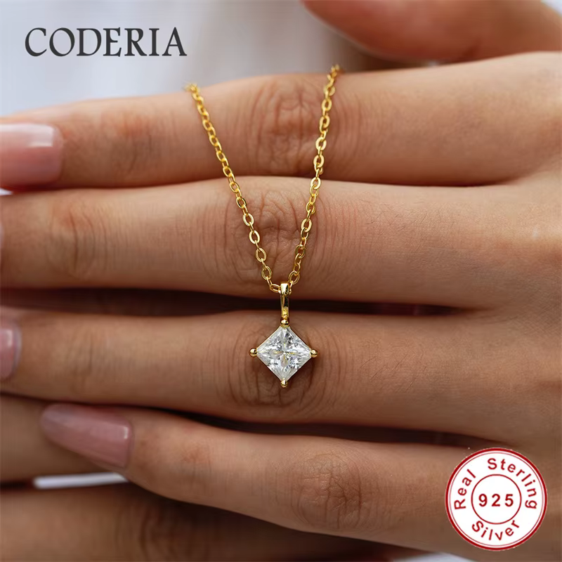 Collier en diamant de laboratoire 1.2CT pour femmes