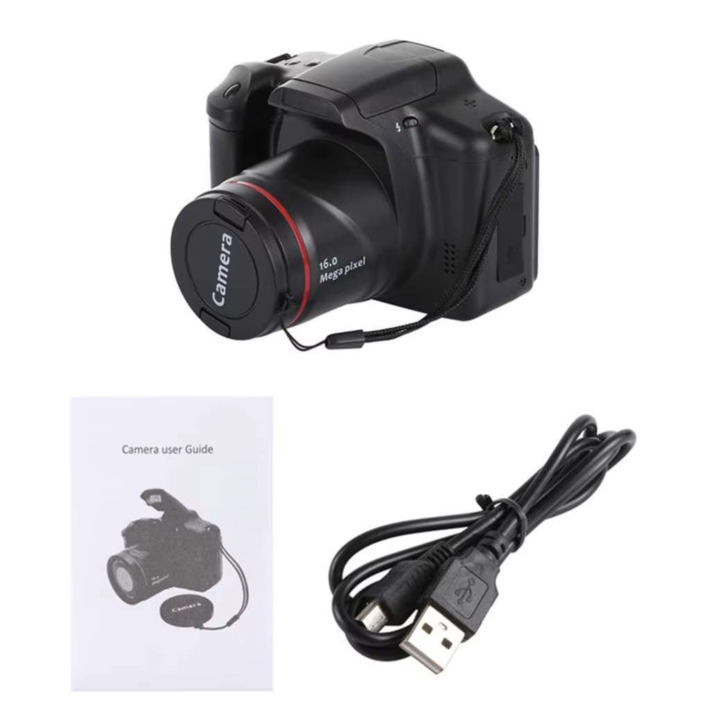 Appareil photo numérique vidéo photographie caméscope caméras Zoom 16X 4K téléobjectif Rechargeable sans miroir