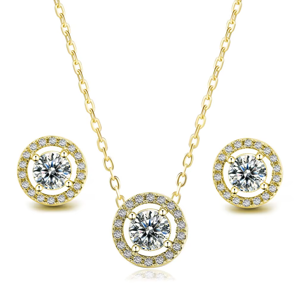 Ensemble de bijoux classiques pour femmes