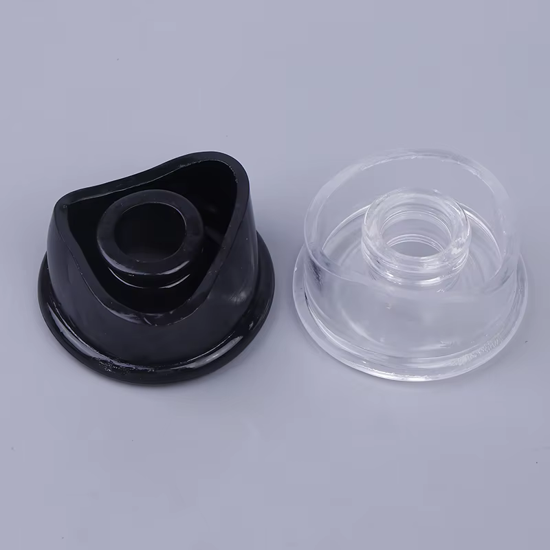 Anneau de cylindre confortable de précision ; Manchon d'étanchéité universel en silicone transparent/noir de qualité supérieure