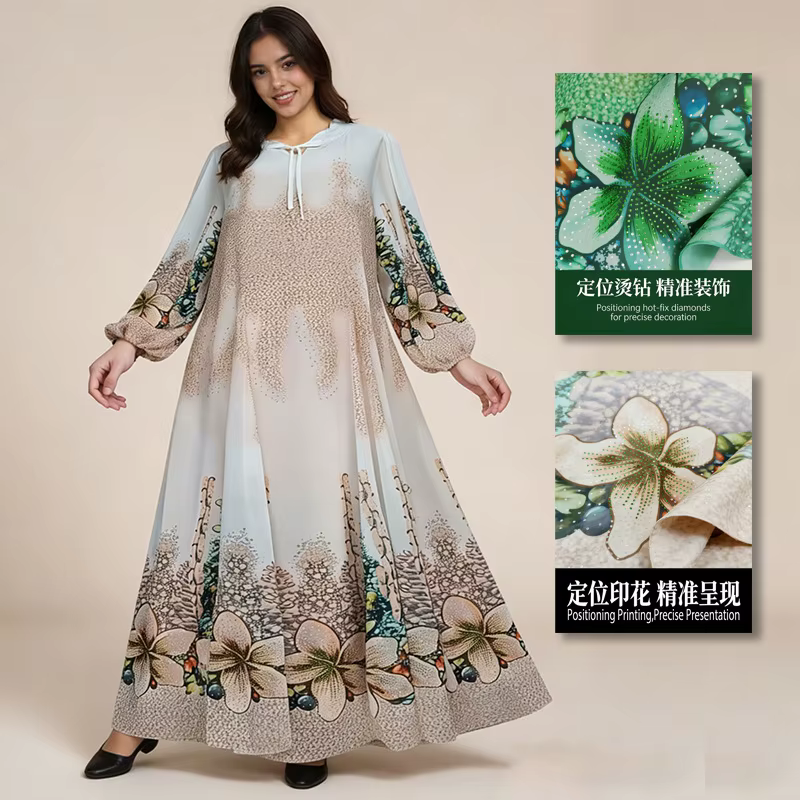 Abayas de Luxe pour Femmes Dubaï 2026 – Robe de Soirée Africaine Musulmane