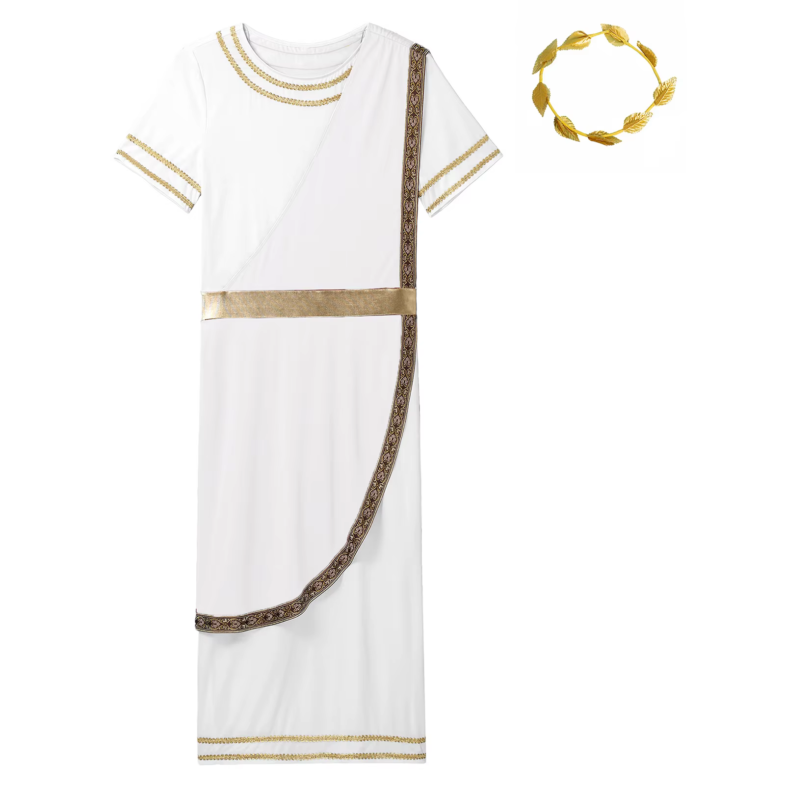Costume de cosplay romain Julius César pour homme