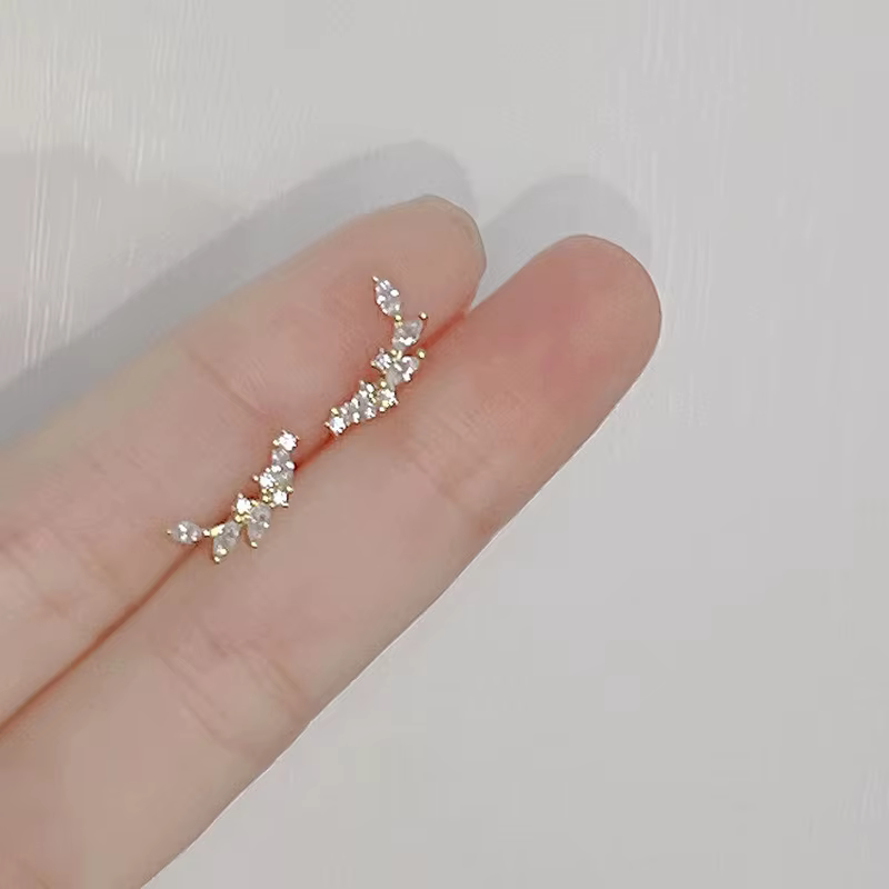 Boucles d'oreilles tibétaines coréennes en argent