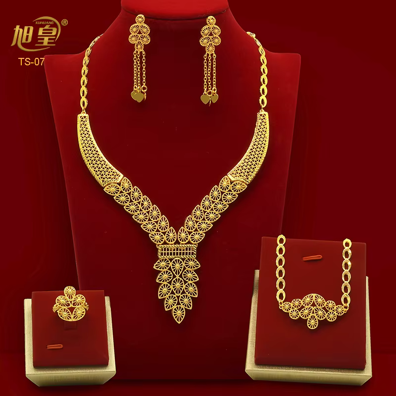 Ensemble de bijoux de mariée indienne de luxe