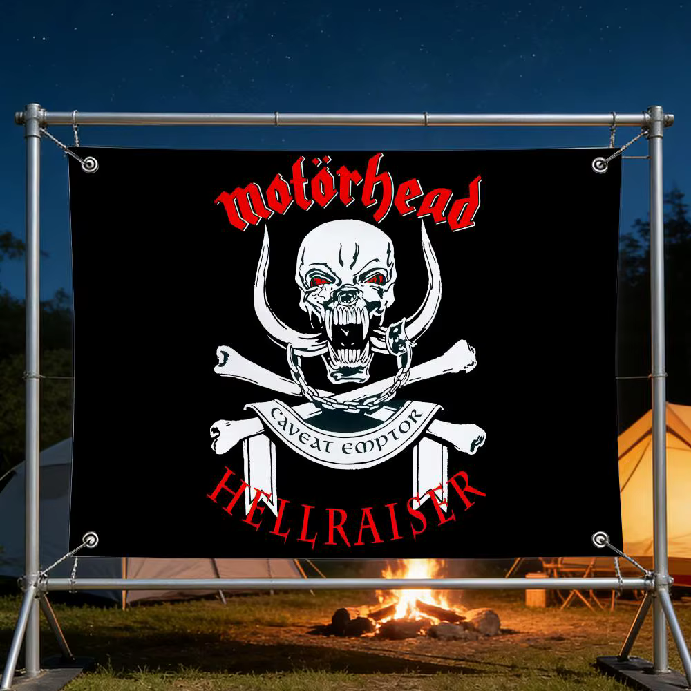 Drapeaux Music M-Motorhead Spécialisés pour la Décoration Intérieure et Extérieure