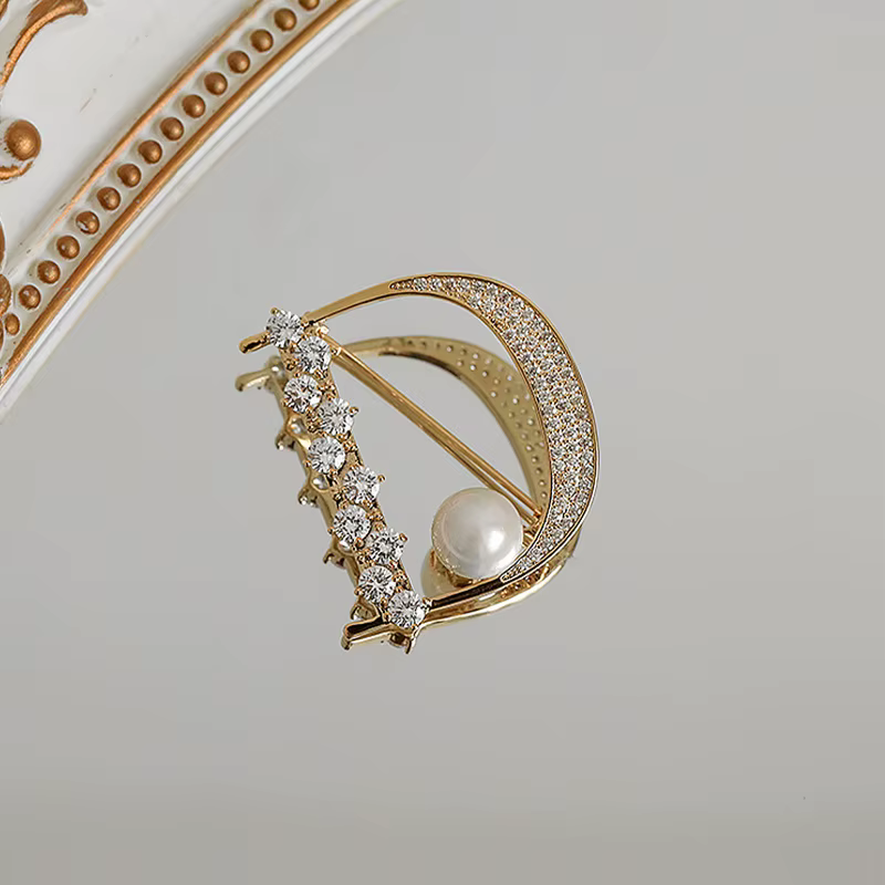 Bijoux de luxe en Zircon plaqué or 14K
