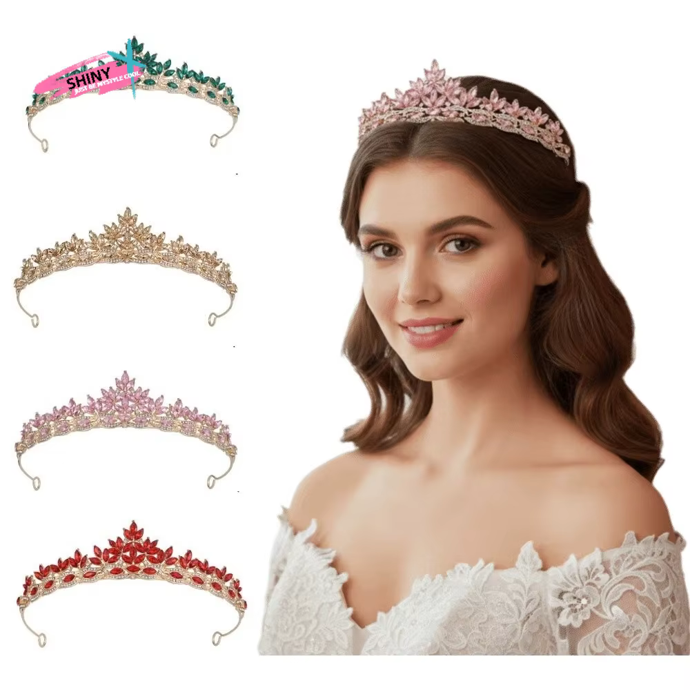 Couronne de cristal baroque étincelante