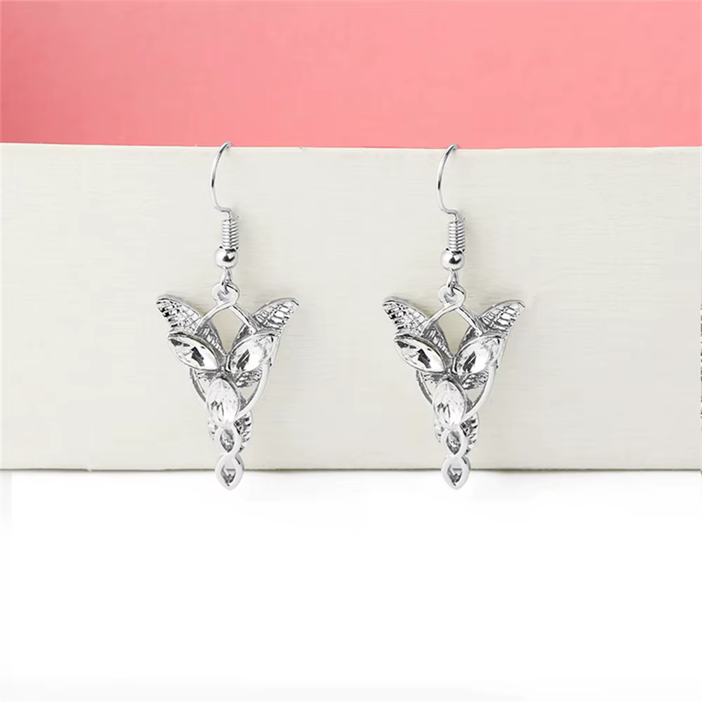Arwen Evenstar-Boucles d'oreilles Elfstone Eellers pour femmes