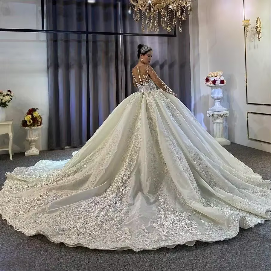 Robes de mariée de luxe style princesse