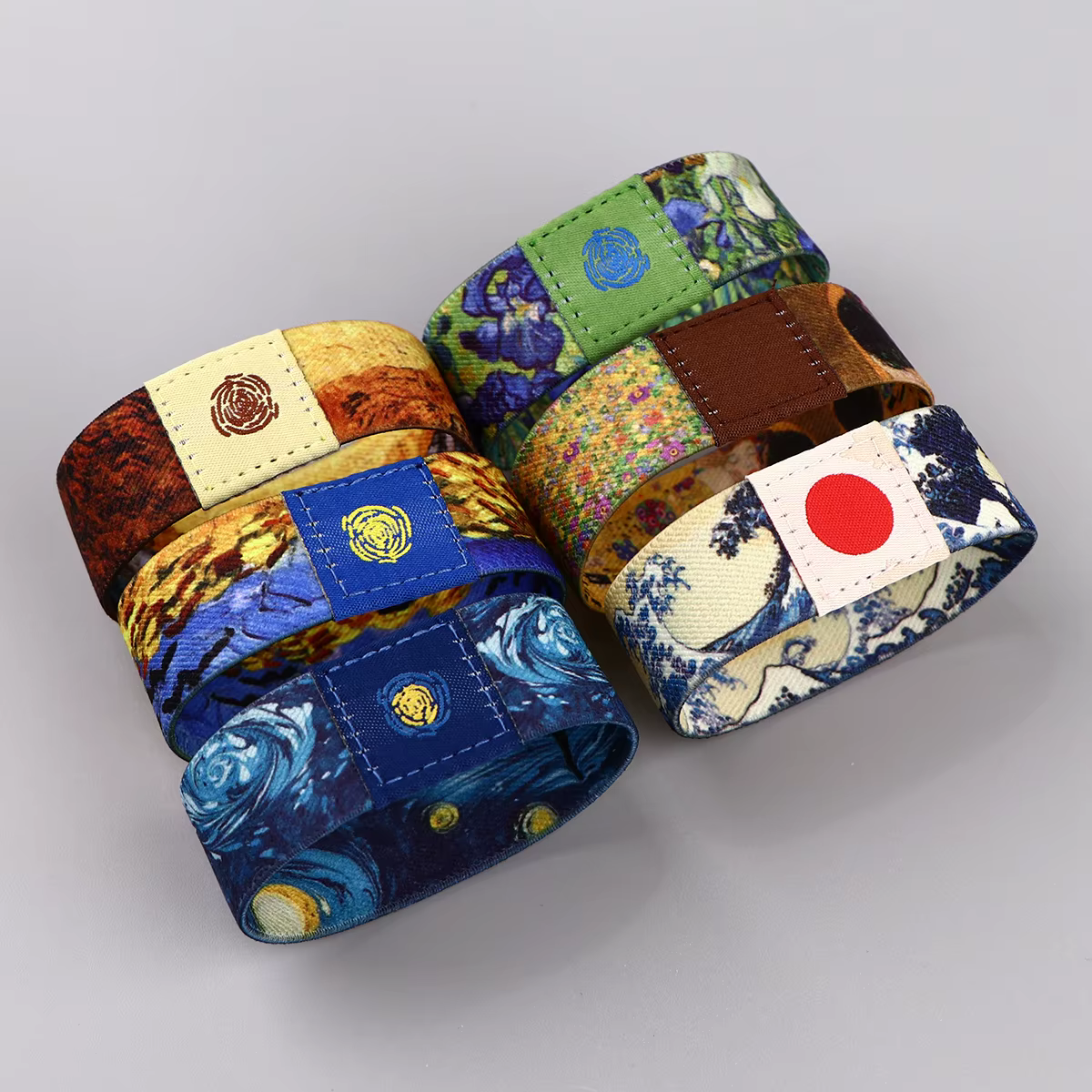 Bracelet d'art ondulé japonais pour femmes et hommes