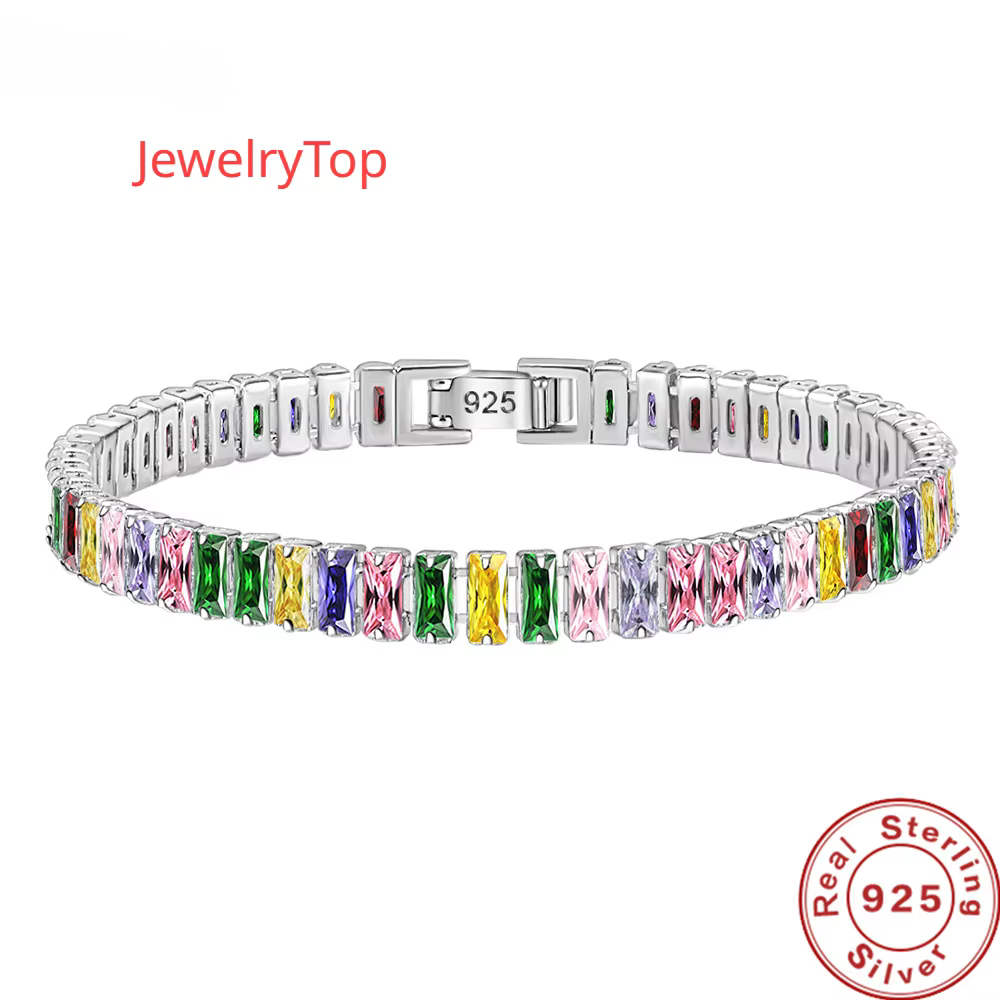 Bracelet en argent Sterling 925 Noble