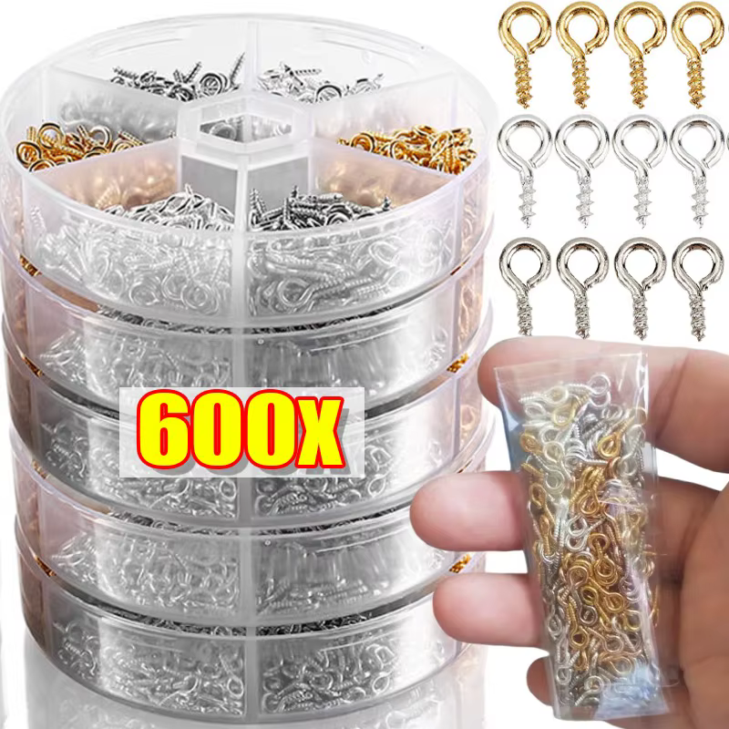 Boulon à œil fait à la main pour la fabrication de bijoux