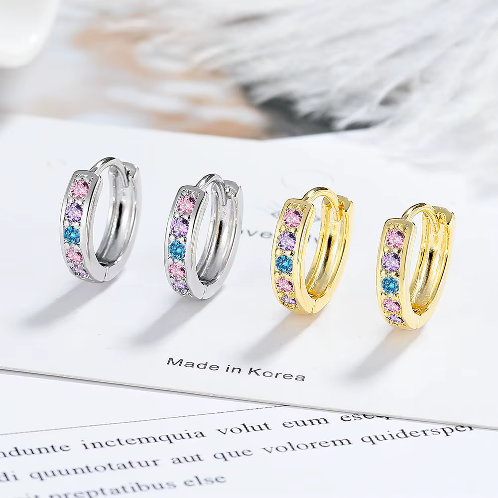 Boucles d'oreilles en argent Sterling 925 pour femmes