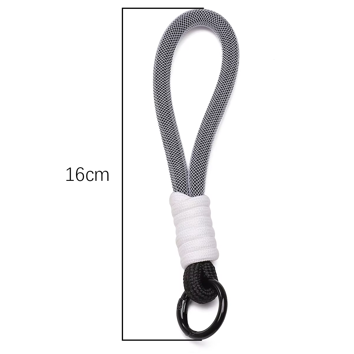 Porte-clés créatif tissé à la main pour téléphone portable